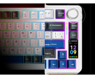 RAMPAGE Quell Pro mechaniczna Ekran, Gasket, Hot-Swap 2,4G + BT QUELLPRO-WHITE - 1370735 - zdjęcie 10